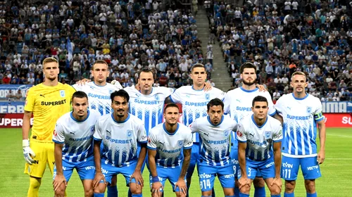 Lotul Universităţii Craiova pentru dubla cu FK Sarajevo, din Conference League. Ce nume sunt în afara listei UEFA. EXCLUSIV