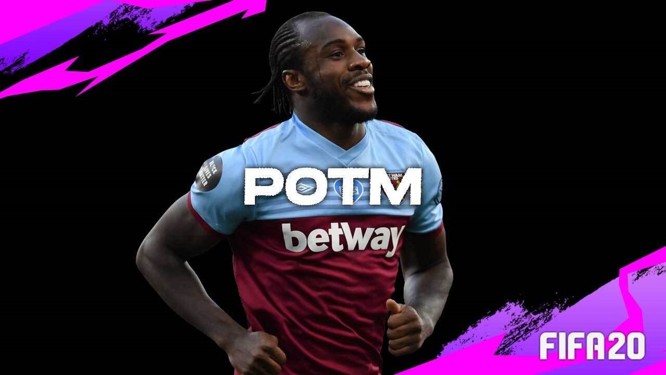 Michail Antonio a fost votat jucătorul lunii în ePremier League! Cum puteți obține cardul jucătorului