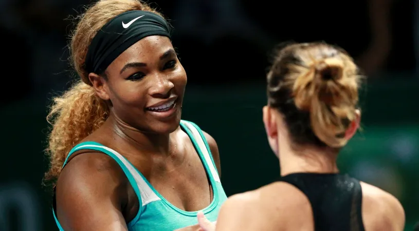 Nimic surprinzător! Serena Williams a fost desemnată jucătoarea de tenis a anului. Venus, sora mai mare, și ea printre premiantele WTA