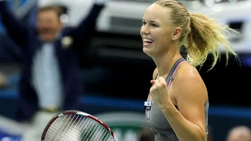 Caroline Wozniacki a câștigat turneul de la Moscova