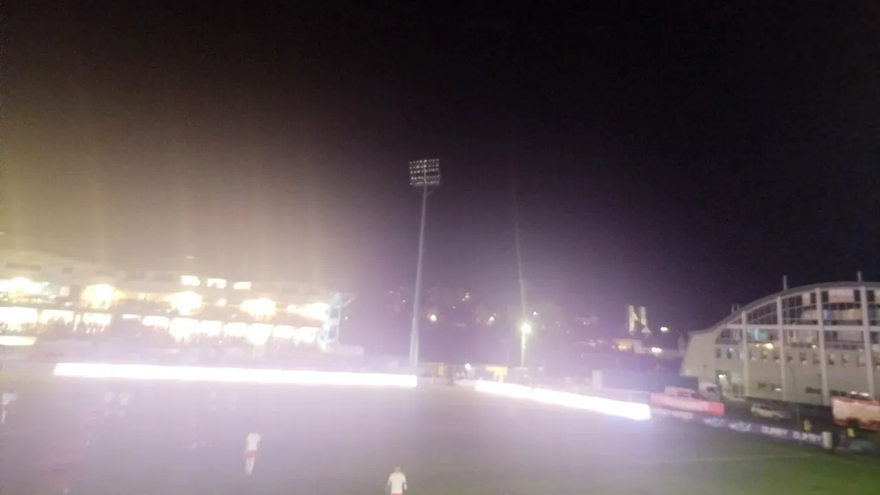 Cszikszereda – Dinamo, întrerupt de o pană de curent!