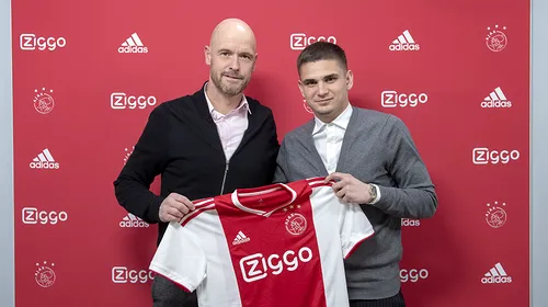 Erik Ten Hag, impresionat deja de Răzvan Marin. „A arătat imediat de ce l-am adus”. Când poate debuta într-un meci oficial la Ajax Amsterdam