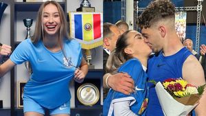 Idilă la clubul lui Gică Hagi! Puștiul minune al „Regelui” se iubește cu o fotbalistă de la Farul Constanța | GALERIE FOTO