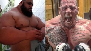 „Iranianul Hulk” îl amenință pe „cel mai înfricoșător om din lume”! A zguduit rețelele de socializare și este urmărit acum de sute de mii de oameni