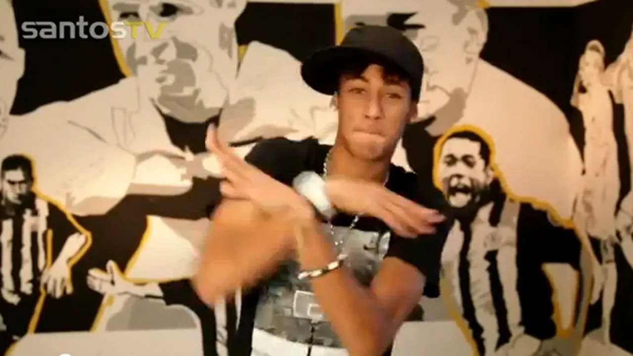 Neymar nu mai are nevoie de fotbal... și-a găsit o nouă carieră :)** VIDEO Remix de senzație la clipul care a 'înnebunit' youtube-ul