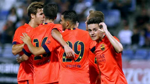 Prima victorie pentru Luis Enrique pe banca Barcelonei: 1-0 cu Huelva. La catalani au debutat Halilovic și Ter Stegen. VIDEO | Puștiul Roman a marcat singurul gol