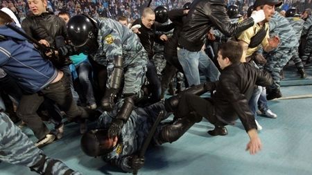 Suporteri reținuți la Moscova după meciul Spartak - Dinamo