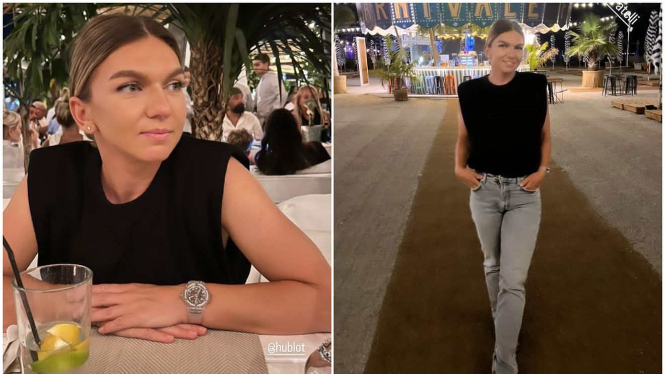 Simona Halep s-a dat singură de gol! Ieşire în doi la un restaurant franțuzesc la scurt timp după divorț! Imaginea care lasă loc de multe interpretări | FOTO