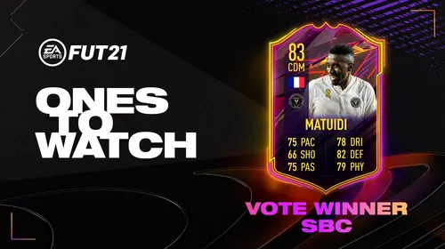 Blaise Matuidi a primit un super card în FIFA 21! Mijlocașul defensiv are un preț de 15.000 monede și o putere defensivă de OVR 82. Cum îl puteți obține