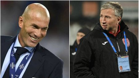 Bătaie pe antrenori la Iași! Ambrosie îl ironizează pe Sabo: "Dacă îl vrea pe Dan Petrescu, eu îl aduc pe Zidane, de la Real. Îi plătim clauza"