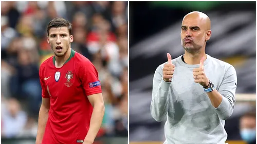 Ruben Dias, noul transfer de top al lui Manchester City! Suma uriașă plătită de Pep Guardiola pentru fundașul care va betona defensiva