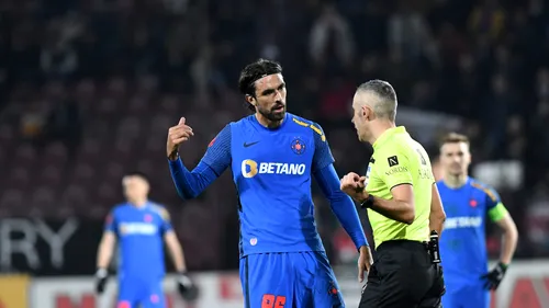 Este „lucrată” FCSB ca să nu câștige titlul? Ce spune Gigi Becali despre arbitrajul de la derby-ul cu CFR Cluj. „Faza aia îmi dă de gândit! De ce? Pentru ce?”