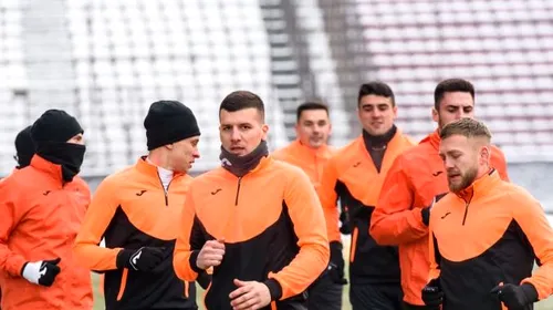 CFR Cluj a pierdut primul meci al anului! Alex Chipciu și Denis Ciobotariu nu au jucat. Cum s-a descurcat Țucudean la prima partidă după 142 de zile