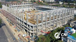 Noi imagini cu stadionul Rapid! Când este programată inaugurarea | GALERIE FOTO