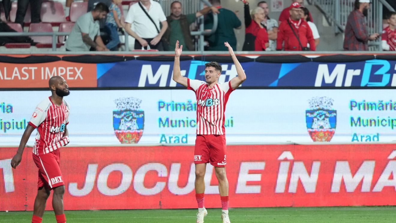 Andrei Dorobanțu, eroul victoriei din UTA - Sepsi 1-0, e gata de România U21: „I-am răspuns pe teren selecționerului cum mă simt”. EXCLUSIV