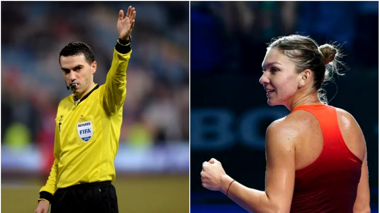 Ovidiu Hațegan se compară cu Simona Halep după ce a fost delegat să arbitreze la Euro 2016: 