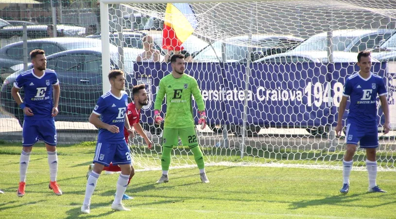 ”FC U” Craiova continuă să facă remanieri de lot după ce a promovat în Liga 2. A renunțat la al treilea fotbalist în decurs de câteva zile