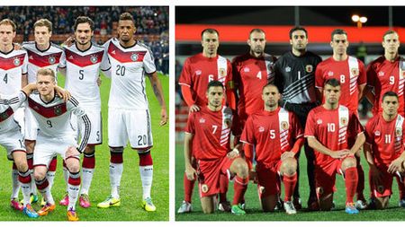 David versus Goliat. Germania - Gibraltar, Cel mai dezechilibrat meci din etapa a 4-a a preliminariilor EURO 2016