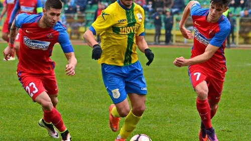 Surpriză în Cupa României! CS Mioveni - Steaua 1-1 (5-4, la penalty-uri). De Amorim ratează și își îngroapă echipa la loviturile de departajare