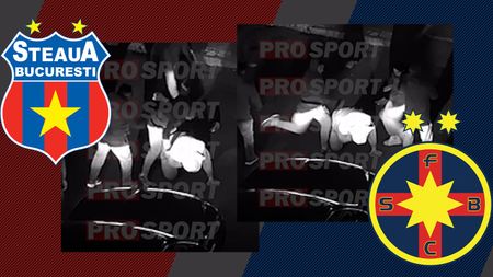 Măcel în stradă pentru Steaua: ultrașii CSA i-au snopit în bătaie pe fanii FCSB, depășiți numeric. Avem imaginile ororii, în care suporterii echipei lui Gigi Becali sunt loviți cu pumnii și picioarele în cap, deși sunt căzuți la pământ. EXCLUSIV