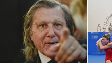 "Război" în toată regula între Ilie Năstase și Charlie Hebdo! Mesajul obscen distribuit de fostul tenismen prin care a răzbunat-o pe Halep | FOTO