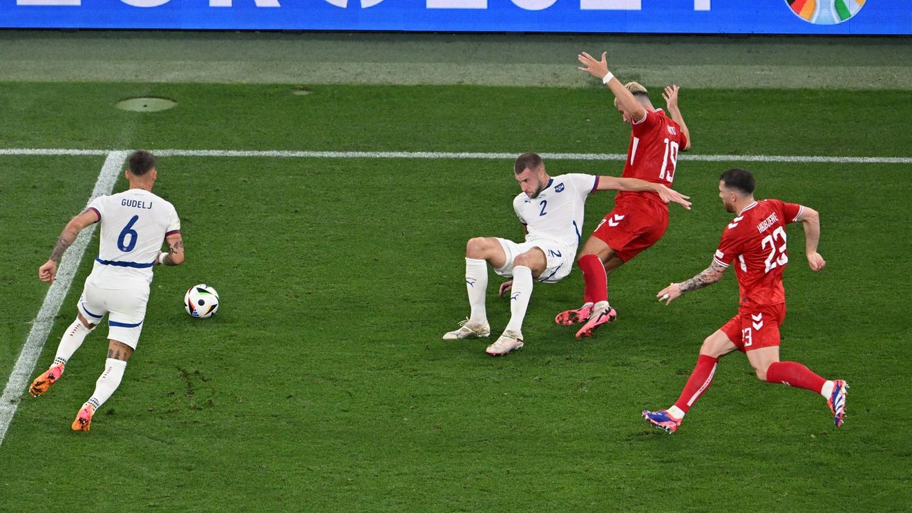 Danemarca - Serbia 0-0, în Grupa C de la EURO. Remiză albă la Munchen! Sârbii, eliminați de la turneul final