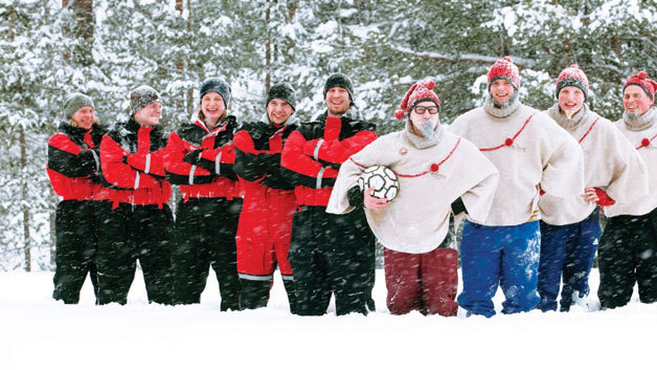 FOTO** Moș Crăciun are echipă de fotbal în Finlanda