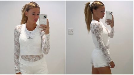 Camila Giorgi, cel mai îndrăzneț echipament de la Wimbledon: „A omorât moda!" GALERIE FOTO