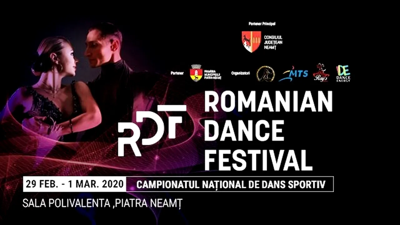 Campionatele Nationale de Dans Sportiv de la Piatra Neamț. Showul pregătit pentru spectatori