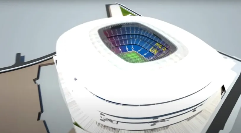 Nimic mai frumos: cum va arăta stadionul Barcelonei, după ce Camp Nou va fi remodelat cu 1,6 miliarde de euro! FOTO