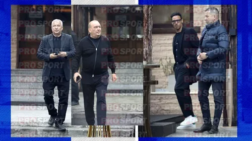 Primele imagini cu Dan Petrescu, după moartea mamei sale. Antrenorul lui CFR Cluj, răvășit la parastas: Gigi Nețoiu, Camora și un preot au fost printre cei prezenți