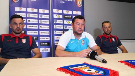 Viorel Moldovan a prefațat duelul cu Hermannstadt: "Aveam nevoie de acest jucător de atac"