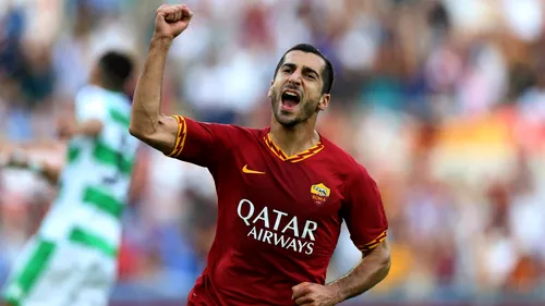 Lovitură pentru AS Roma! Juventus plănuiește să îl ia gratis pe Henrikh Mkhitaryan, în vară