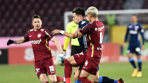 CFR Cluj - UTA 0-0, în etapa cu numărul 25 a Ligii 1 | Campioana se încurcă din nou și îi mai dă o șansă lui FCSB să se apropie de primul loc! A patra remiză consecutivă pentru Dan Petrescu