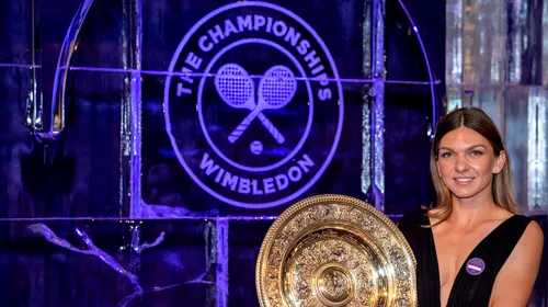 Simona Halep, apariție de senzație la Dineul Campionilor de la Wimbledon. FOTO | Novak Djokovic i-a fost alături campioanei