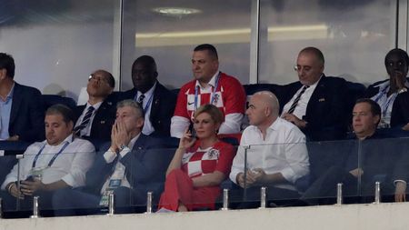 EXCLUSIV | Puterea lui Modric & Co. a venit "de sus": "Infantino și Medvedev au întors capul!". Moment uluitor cu președinta Croației în prim-plan, la meciul cu Anglia