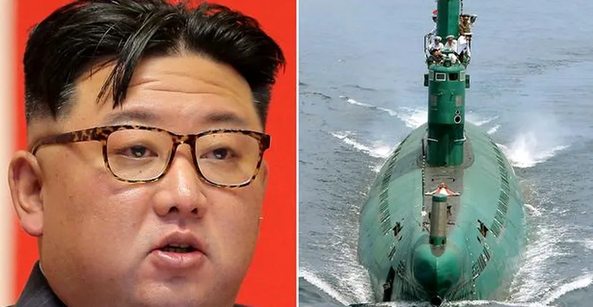 Coreea de Nord ar putea lansa în curând un nou submarin purtător de rachete