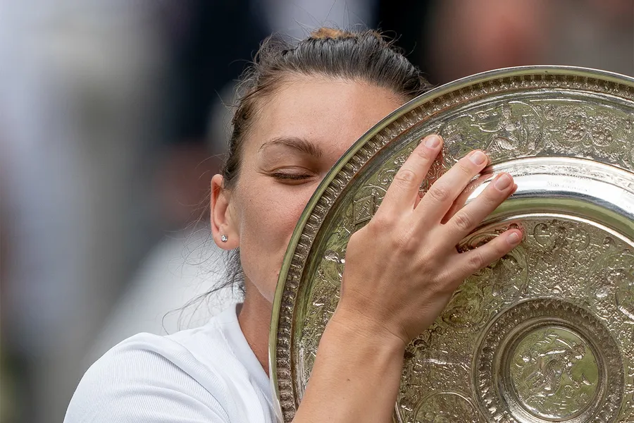 Simona Halep s-a calificat la Turneul Campioanelor în mare parte grație victoriei de la Wimbledon 2019.