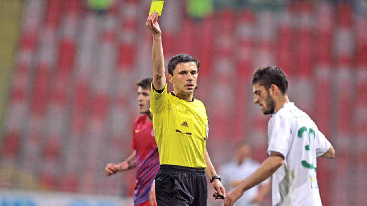 Sârbii știu să fluiere!** Milorad Mazic a arbitrat impecabil la Steaua - FC Vaslui 0-1
