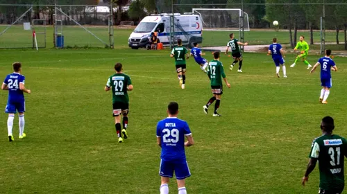 ”FC U” Craiova a remizat cu SV Ried, după ce oltenii i-au condus pe austrieci cu 4-1. Căpitanul Gugu a părăsit cantonamentul din Antalya