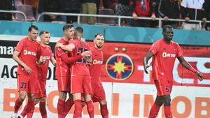 Ovidiu „Lampard” Popescu, eroul improbabil al lui Gigi Becali în FCSB - Sepsi! Gol superb care îi menține pe roș-albaștri în lupta pentru titlu! | VIDEO