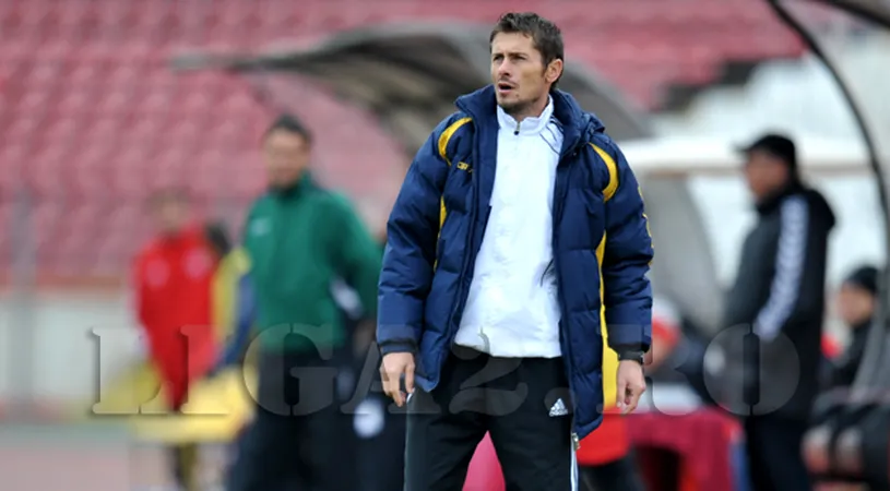 Pânzaru a testat contra Unirii** un mijlocaș de la Gloria Buzău