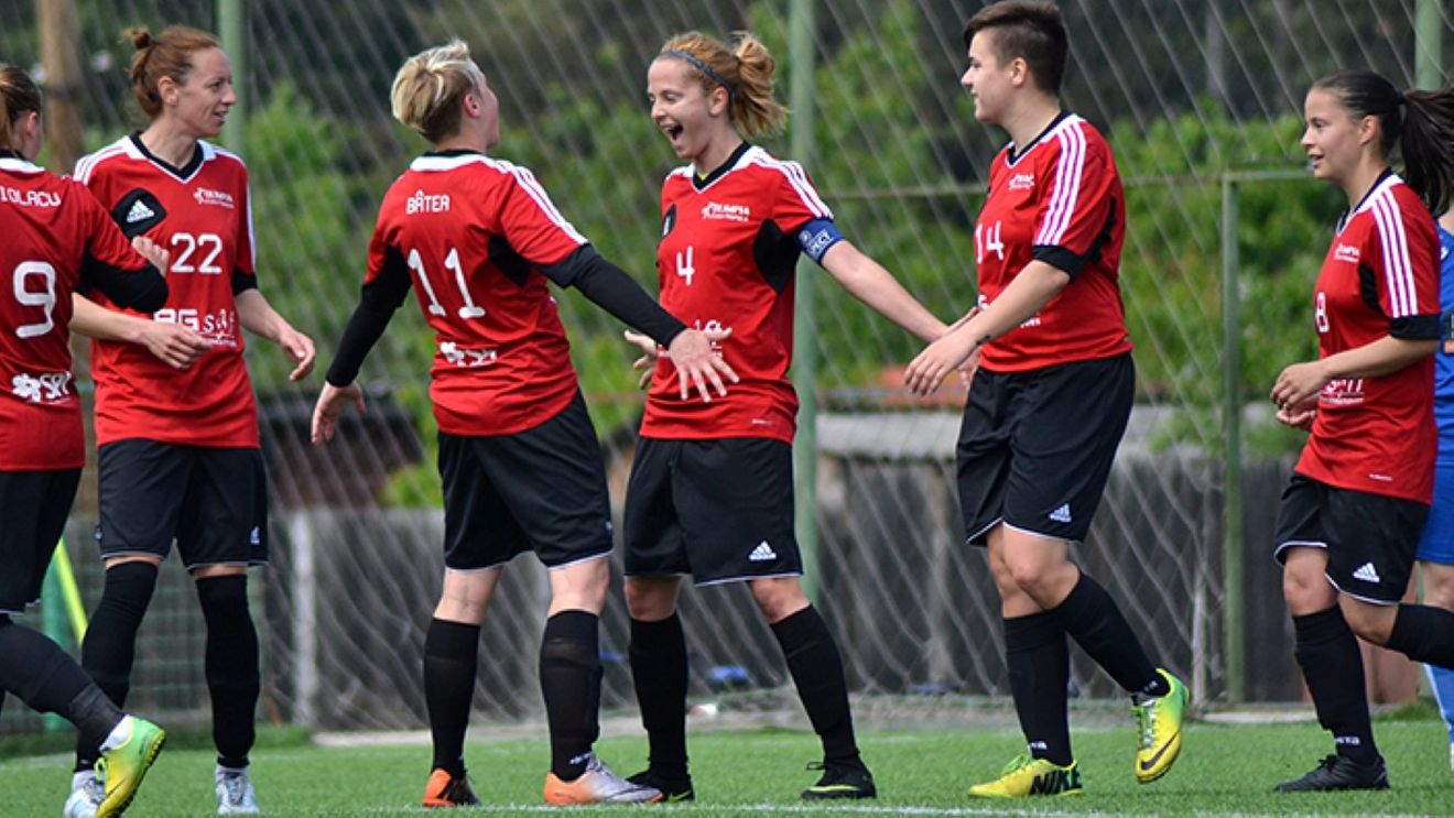 Olimpia Cluj a învins Zhilstroy, scor 1-0, în preliminariile Ligii Campionilor la fotbal feminin