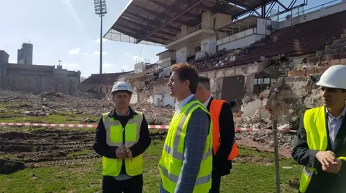 Gică Popescu, în inspecție la stadioanele Steaua și Rapid! Cum arată șantierul din Ghencea. „Aici era casa noastră”