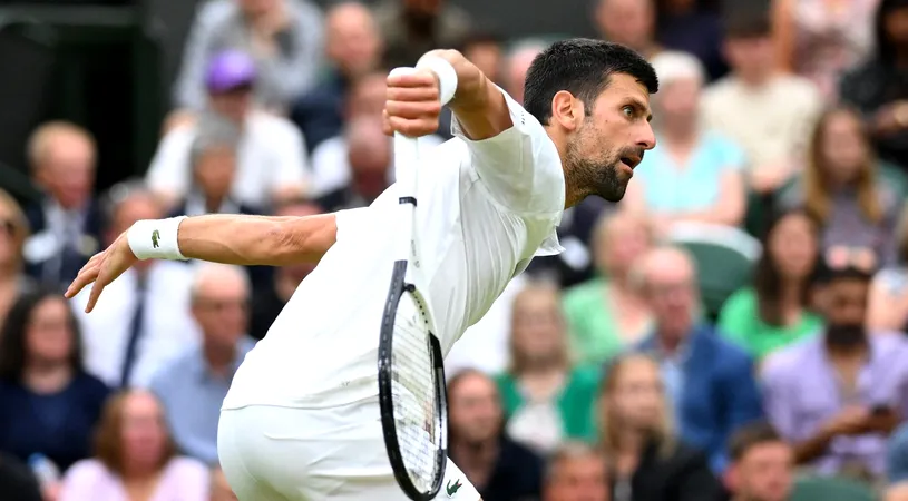 Novak Djokovic, ars la buzunare! A luat cea mai mare amendă de la Wimbledon pentru gestul său deplasat din finala cu Carlos Alcaraz