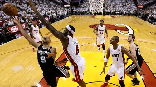 Prima lovitură! Spurs a câștigat pe terenul lui Heat în primul meci al finalei NBA