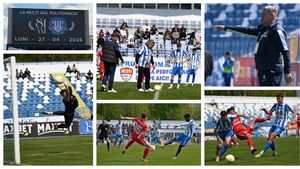 Fotbal trist la ceas aniversar! Poli Iași s-a impus la limită în fața codașei AFC Câmpulung Muscel, după un meci extrem de modest