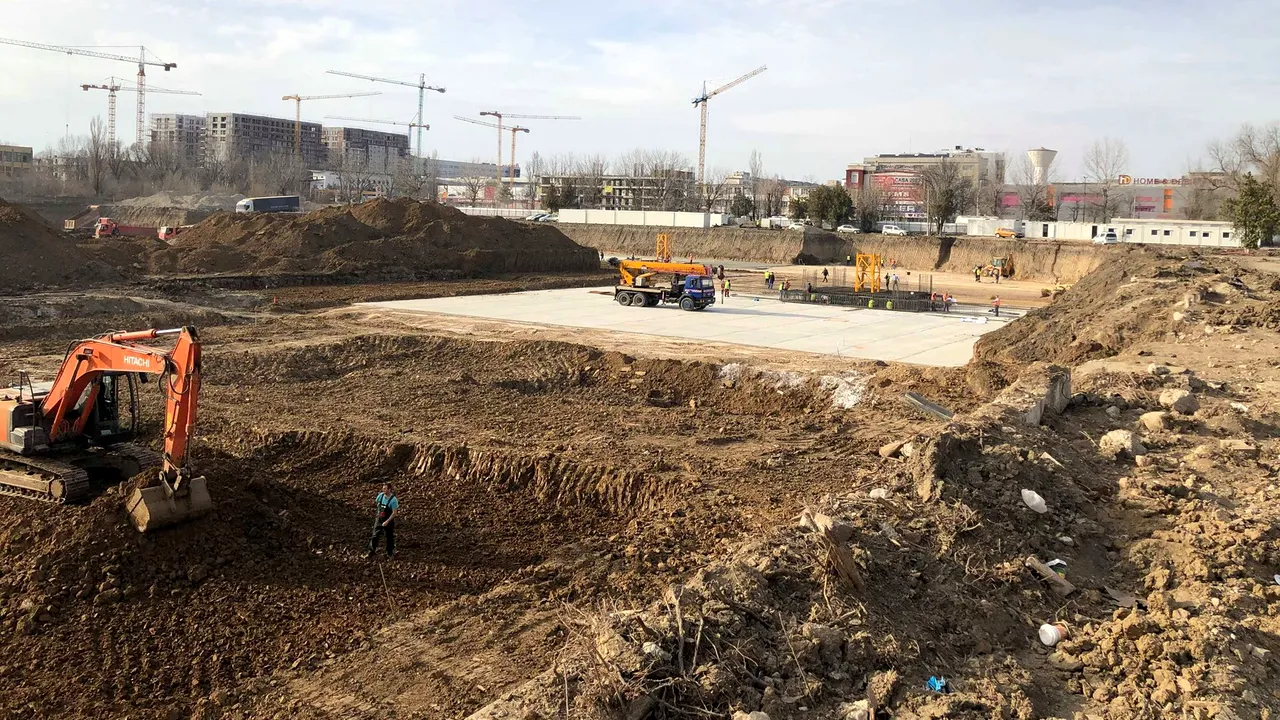FOTO | Așa arată acum locul unde va apărea noul Stadion Steaua! Ultimele imagini din Ghencea