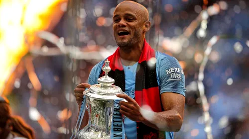 Surpriză! Cu cine a semnat Vincent Kompany, după ce a plecat de la Manchester City. Va fi coleg cu un român