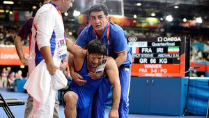 Timpul s-a oprit în loc: cea mai DUREROASĂ‚ imagine de la Olimpiadă!** FURAT de arbitri, acest sportiv a cedat și făcut o țară întreagă să plângă